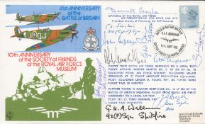 C90c 41st Anniv Battle of Britain Signed Personally Signed Marshal of the RAF Sir Dermot Boyle.