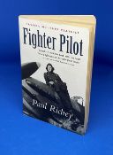 WW2 Wing Commander Paul Richey Paperback Book Titled Fighter Pilot, This Edition Published 2001. 175