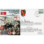 WW2 Rear Ad IGW Robertson and Chief Petty Off SW Lock Signed 50th Anniv of Operation Tungsten The