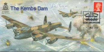 WW2 W O Albert Cherrington of 617 Dambuster Squadron Signed The Kembs Dam FDC. 11 of 15 Covers