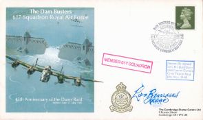 The Dam Busters, No. 617 Squadron, Royal Air Force. 45th Anniversary of the Dams raid. Cover