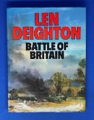 WW2 Len Deighton 1st Ed Hardback Book Titled Battle of Britain. Published in 1980. 224 pages. Good