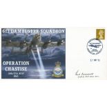 Cover commemorating Operation Chastise, the Dams raid, No. 617 Squadron. Cover design features a