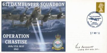 Cover commemorating Operation Chastise, the Dams raid, No. 617 Squadron. Cover design features a