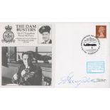 WW2 Harry Humphries (Dams Raid 17th May 1943) Signed The Dambusters FDC. 9 of 40 Covers Issued.