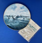 Wanbury Mint The Classic RAF Aircraft Short Sunderland Decorative Plate, 1 of 12 Produced. Artwork