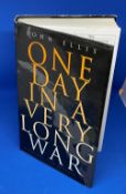 WW2 John Ellis Hardback Book Titled One Day In A Very Long War, First Edition, Published in 1998.