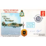 50th Anniversary Battle of Britain. Cover illustrates Hurricanes of No. 242 Squadron, Duxford Wing