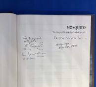 WW2 Multi Signed Graham M Simons Hardback Book Titled Mosquito. 1st Edition Published in 2011.