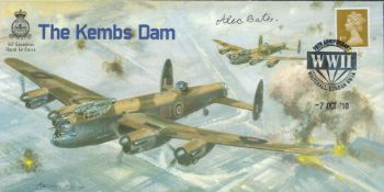 WW2 W O Alec Bates of 617 Dambuster Squadron Signed The Kembs Dam FDC. 2 of 12 Covers Issued.