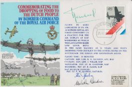 WW2 Prince Bernhard of Netherlands Signed commemorating the Dropping of Food to the Dutch People