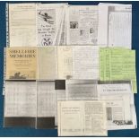 WW2 Collection of Combat Reports, Copy Of Pilots Flying Log Book, Notes on Topolnicki (Battle of