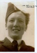 WW2 Flt Lt Ken Thomas DFC of 622 Sqn Signed 7x5 Black and White Photo. Thomas was a Lancaster