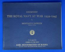 WW2 Montague Dawson Exhibition of Sea Paintings-Royal Navy at War 1939-1945. Contains The Works Of