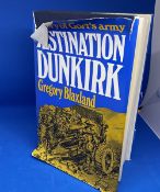 WW2 Gregory Blaxland Hardback Book Titled Destination Dunkirk, First Edition Published in 1973.