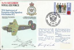 Tammy Simpson Dambuster signed No. 511 Squadron 30th Anniversary of Formation of the Squadron 10th