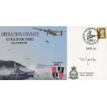 WW2 W O Leonard Rooke Signed Operation Obviate- Attack on the Tirpitz FDC. 6 of 20 Covers Issued.