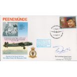 WW2 W O Bertram Dowty of 44 Rhodesia Sqn Signed Peenemunde FDC. 36 of 36 Covers Issued. British