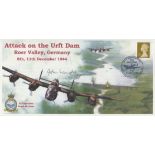 WW2 Air Commodore John Langston Signed Attack on Urft Dam, Ruhr Valley, Germany 8, 11th December