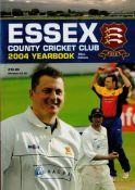 Sport Cricket Essex County Cricket Club 2004 Yearbook 70th edition unsigned. Good condition. All