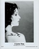 TV Film Sonia Braga signed 10x8 black and white photo. Brazilian actress. She is known in the
