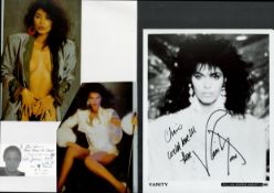 TV Film Vanity signed collection. Denise Katrina Matthews (January 4, 1959 - February 15, 2016),