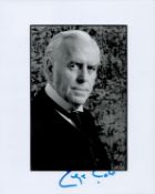 TV Film George Cole signed 10x8 black and white photo. George Edward Cole, OBE (22 April 1925 - 5