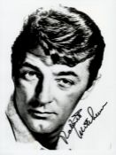 TV Film Robert Mitchum signed 10x7 black and white photo. Robert Charles Durman Mitchum (August 6,