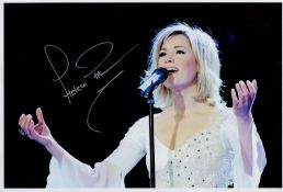 Music Helene Fischer signed 12x8 colour photo. German singer, dancer, entertainer, television