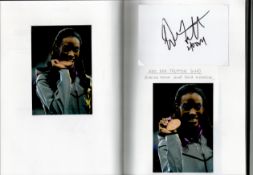 Sport London Olympic Games 2012 autograph collection. 29 in total. Signatures are on photos or white