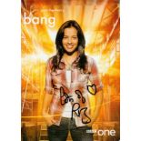 TV Film Liz Bonnin signed BBC Bang Goes The Theory 6x4 colour promo photo. Good condition. All