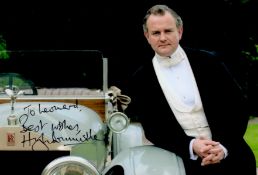 TV Film Hugh Bonneville signed 6x4 Downtown Abbey colour photo. Hugh Richard Bonneville Williams