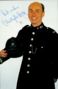 TV Film Christopher Ettridge 6x4 Coloured Photo Signed Pictured as PC Reg Deadman from Goodnight