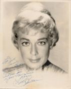 TV Film Betty Hutton signed 10x8 vintage photo. Dedicated. Good condition. All autographs come