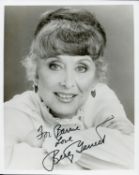 TV Film Betty Garrett signed 10x8 black and white photo dedicated. Betty Garrett (May 23, 1919 -