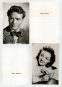 TV Film Entertainment vintage photograph collection featuring 6 lovely 6x4 black and white