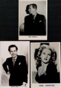 TV Film Anne Crawford, Griffith Jones, Eric Portman vintage signed 6x4 black and white photos.