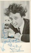 TV Film Ken Dodd Signed 6x4 inch black and white photo. Dodd OBE was an English comedian, singer and