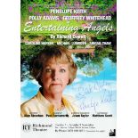 TV Film Penelope Keith signed 8x6 Entertaining Angels Promo Theatre Flyer. Good condition. All