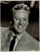 TV Film American Icon Van Johnson Personally Signed 10x8 Black and White Photo. Dedicated. Signed in