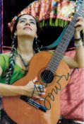 TV Film Lila Downs signed 12x8 colour photo. Mexican singer-songwriter and actress. She performs her