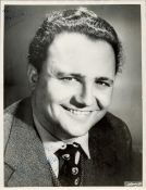 TV Film Harry Secombe signed 8x6 vintage black and white photo dedicated. Sir Harold Donald