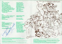 Sport Norman Hunter signed 'The Incredible Adventures' Programme. Good condition. All autographs