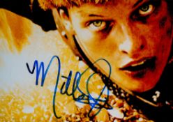 TV Film Milla Jovovich signed 7x5 colour photo. American actress, supermodel, and singer. Her