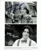 TV Film Austin O'Brien and Aaron Metchik signed 10 x 8 inch black and white photo from Baby