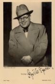 TV Film Casablanca actor Szoke Szakall Cuddles signed vintage 6 x 4 inch sepia photo. Good