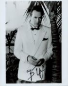 TV Film Bruce Willis signed 10x8 black and white photo. Good condition. All autographs come with a