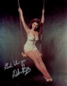 TV Film Debra Paget signed 10x8 colour photo. Good condition. All autographs come with a Certificate