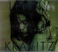 Music Lenny Kravitz signed Stand By My Woman CD Sleeve disc included. Leonard Albert Kravitz (born