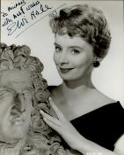 TV Film Elvi Hale signed 10x8 vintage black and white photo dated 1957 dedicated. Good condition.